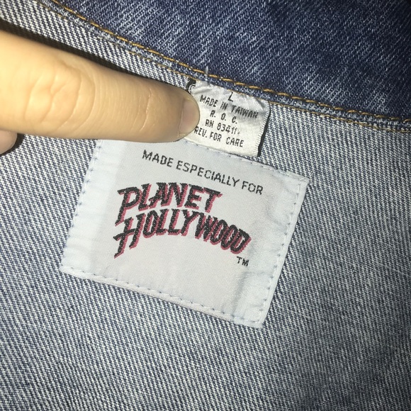 Vintage Planet Hollywood Jean Jacket - Picture 3 of 7